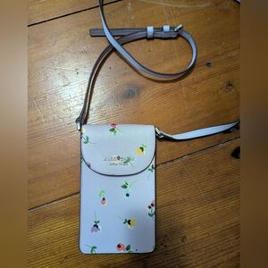 Kate Spade Floral Crossbody Bag - Cream